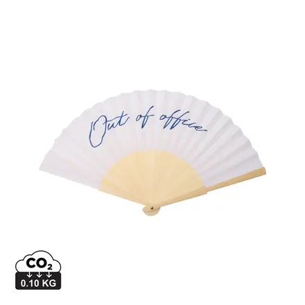 VINGA Out of office hand fan - XD Connects promotional product, branded with your logo