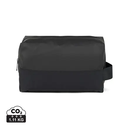 VINGA Livorno GRS recycled polyester toiletry bag - XD Connects promotional product, branded with your logo