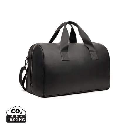 VINGA Bermond RCS recycled PU weekend bag - XD Connects promotional product, branded with your logo