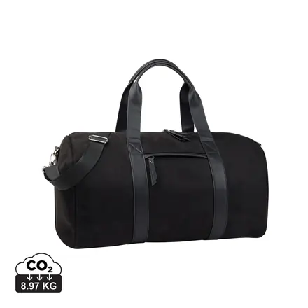 VINGA Marlow RCS recycled polyester weekend bag - XD Connects promotional product, branded with your logo