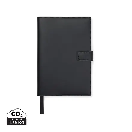 VINGA Timo PU RCS RPET notebook - XD Connects promotional product, branded with your logo