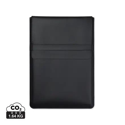VINGA Timo PU RCS RPET 14" laptop sleeve - XD Connects promotional product, branded with your logo