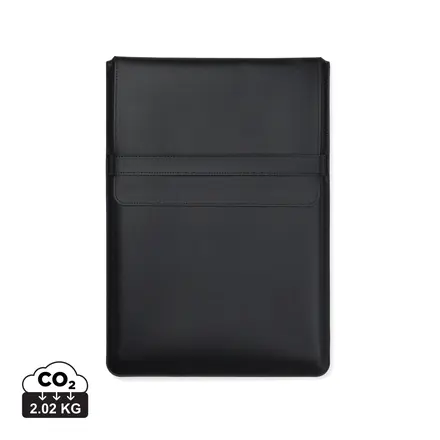 VINGA Timo PU RCS RPET 16" laptop sleeve - XD Connects promotional product, branded with your logo