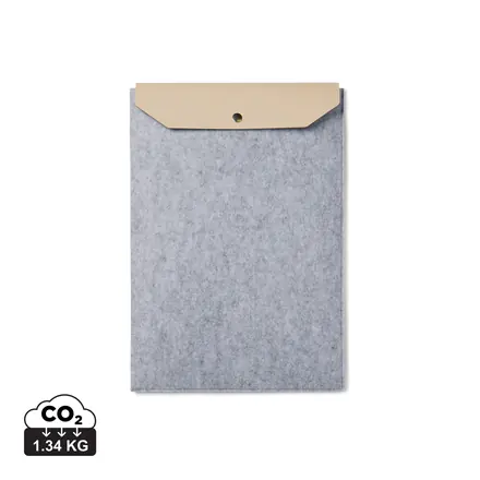 VINGA Albon GRS recycled felt 15" laptop sleeve - XD Connects promotional product, branded with your logo