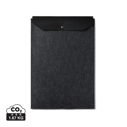VINGA Albon GRS recycled felt 17" laptop sleeve - XD Connects promotional product, branded with your logo