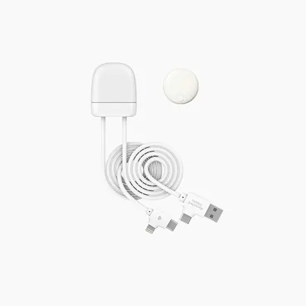 Xoopar ICE-TAG - smart tracker FIND-ME charge cable - APPLE ONLY - branded promotional product