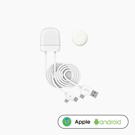 Xoopar ICE-TAG - smart tracker FIND-ME charge cable - ANDROID & APPLE ( NEW) - branded promotional product