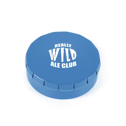 Click Clack Mint Tin - Laltex promotional product, branded with your logo