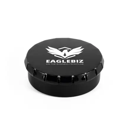 Large Click Clack Mint Tin - Laltex promotional product, branded with your logo