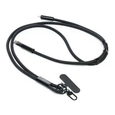 NOVA 60W Lanyard Charger With Phone Holder - branded promotional product