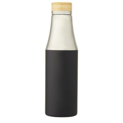 Hulan 540 ml copper vacuum insulated stainless steel bottle with bamboo lid