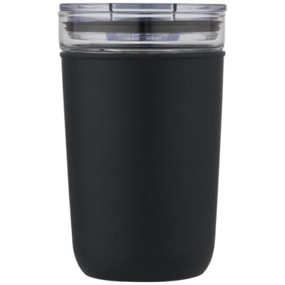 Bello 420 ml glass tumbler with recycled plastic outer wall