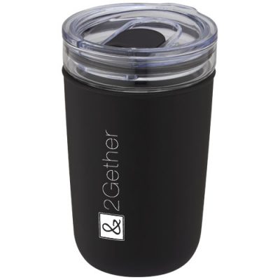 Bello 420 ml glass tumbler with recycled plastic outer wall