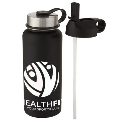 Supra 1 L copper vacuum insulated sport bottle with 2 lids