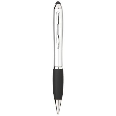 Nash coloured stylus ballpoint pen with black grip