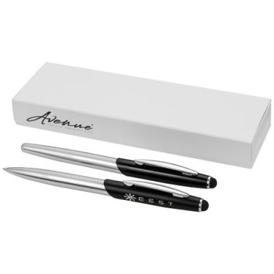 Geneva Stylus Ballpoint Pen and Rollerball Pen Set