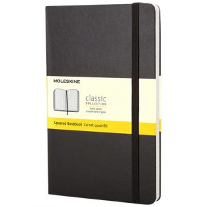 Moleskine Classic PK hard cover notebook – squared
