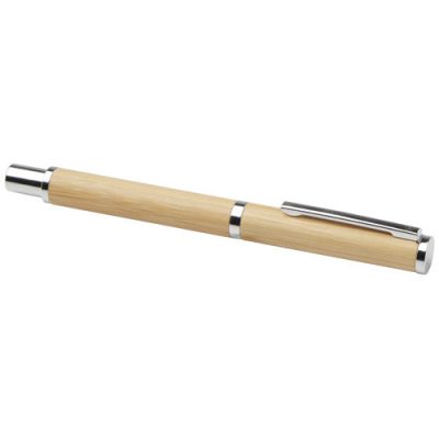 Apolys Bamboo Ballpoint and Rollerball Pen Gift Set
