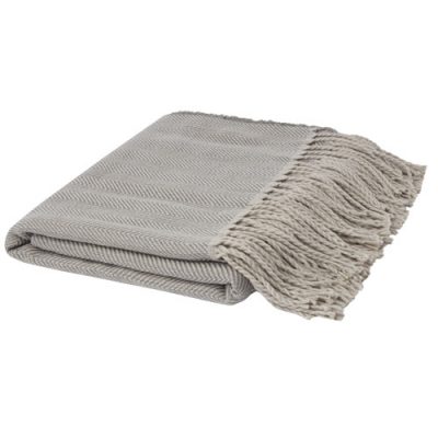 Haven herringbone throw blanket