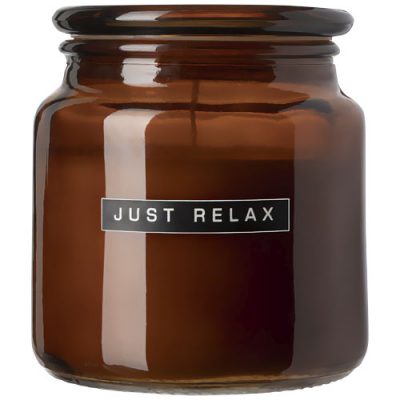 Wellmark Let’s Get Cozy 650 g scented candle – cedar wood fragrance