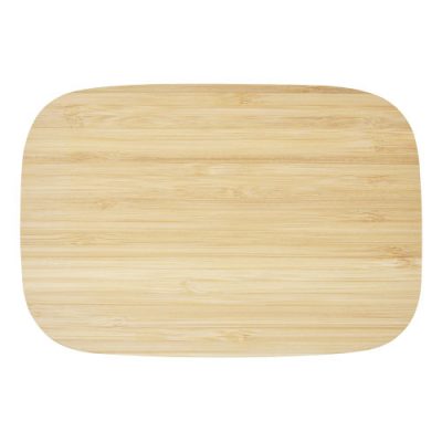 Tite stainless steel lunch box with bamboo lid