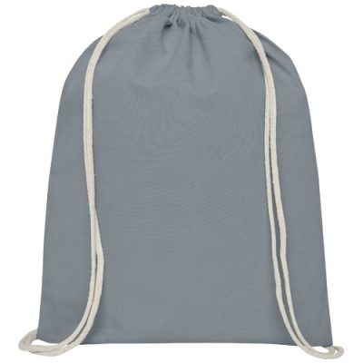 Oregon 100 g/m² Cotton Drawstring Backpack 5L