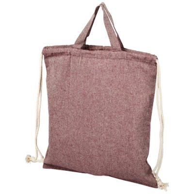 Pheebs 150 g/m² recycled drawstring backpack 6L
