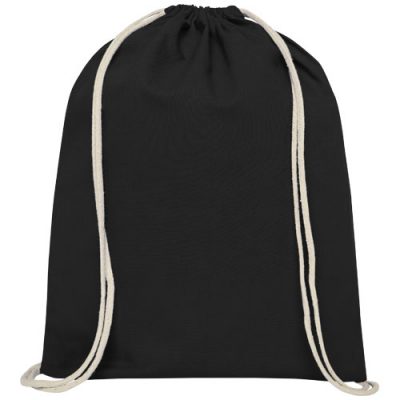Oregon 140 g/m² Cotton Drawstring Backpack 5L