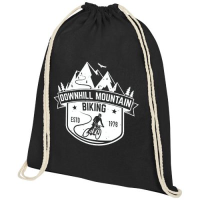 Oregon 140 g/m² Cotton Drawstring Backpack 5L