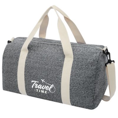 Pheebs 450 g/m² recycled cotton and polyester duffel bag 24L