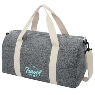 Pheebs 450 g/m² recycled cotton and polyester duffel bag 24L