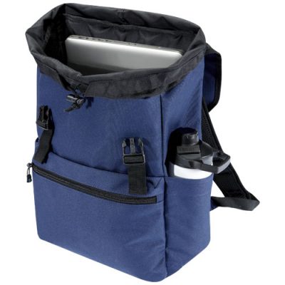 REPREVE® Our Ocean™ 15″ GRS RPET laptop backpack 19L