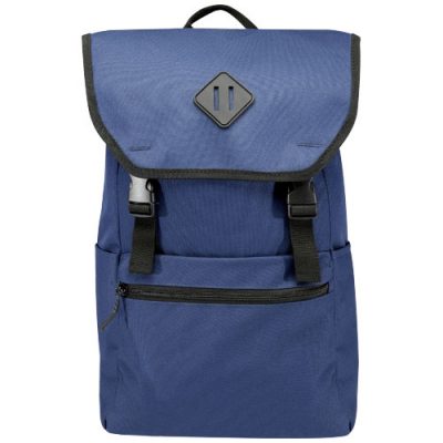 REPREVE® Our Ocean™ 15″ GRS RPET laptop backpack 19L