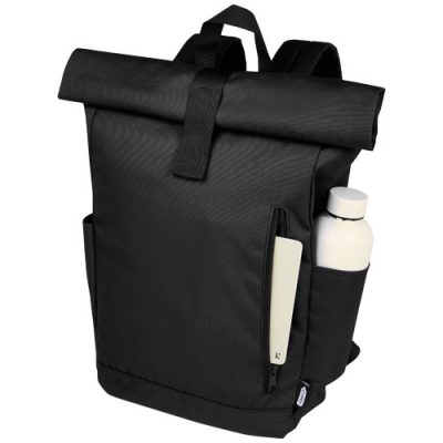 Byron 15.6″ GRS RPET Roll-Top Backpack 18L