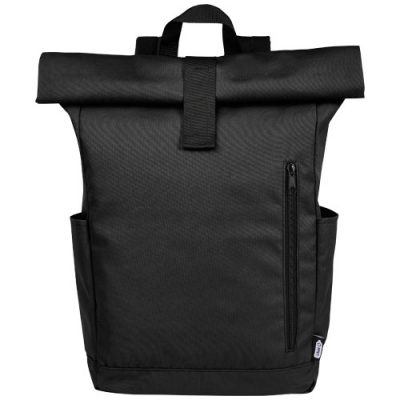 Byron 15.6″ GRS RPET Roll-Top Backpack 18L