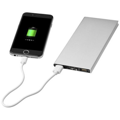 Plate 8000 mAh aluminium power bank