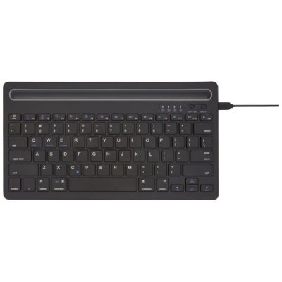 Hybrid multi-device keyboard with stand