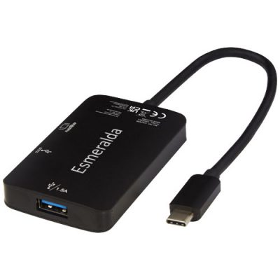 ADAPT aluminum Type-C  multimedia adapter (USB-A/Type-C/HDMI)