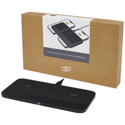 Hybrid 15W premium dual wireless charging pad