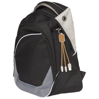 Bates wheat straw and cork 3-in-1 charging cable