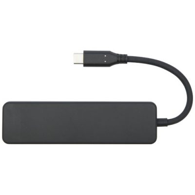 Loop RCS recycled plastic multimedia adapter USB 2.0-3.0 with HDMI port