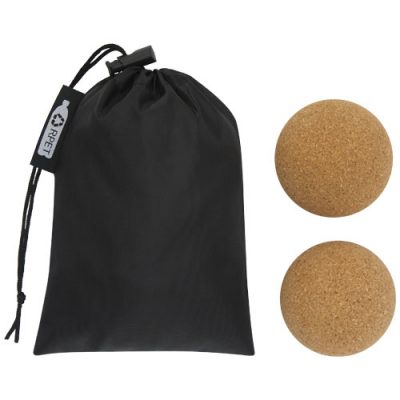 Trikona cork yoga ball