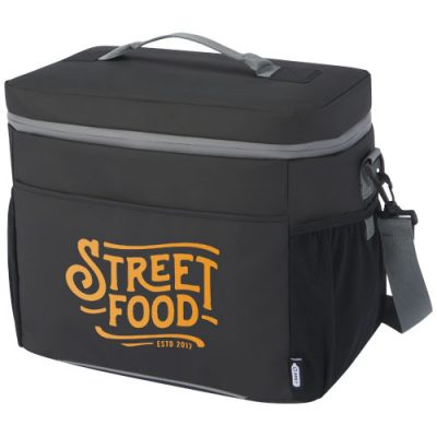 Aqua 20-can GRS recycled water resistant cooler bag 22L