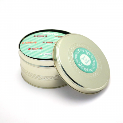 Winter Collection – Gold Treat Tin – Celebrations