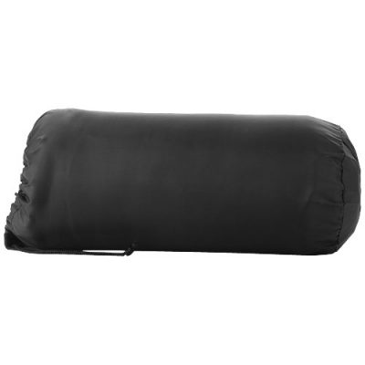 Huggy fleece plaid blanket with carry pouch