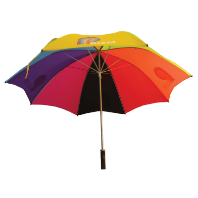 Bedford Silver Golf Umbrella – Windproof, UK Made