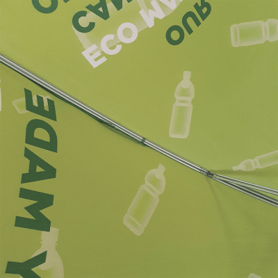 Bedford Silver Eco Recycled Golf Umbrella