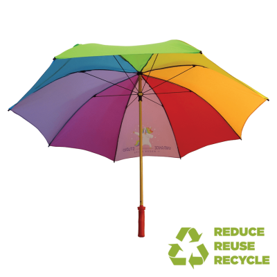 Eco Spectrum Sport: Custom Recycled Promotional Umbrella