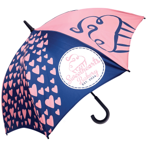 Eco Executive Auto Walking Umbrella with Crook Handle