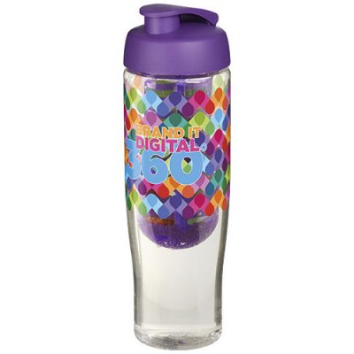 H2O Active® Tempo 700 ml flip lid sport bottle & infuser